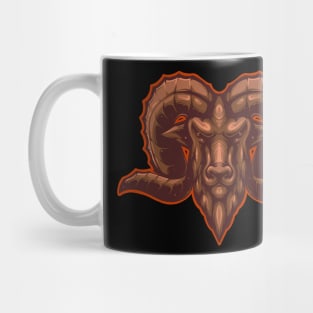 Goat Head Mug